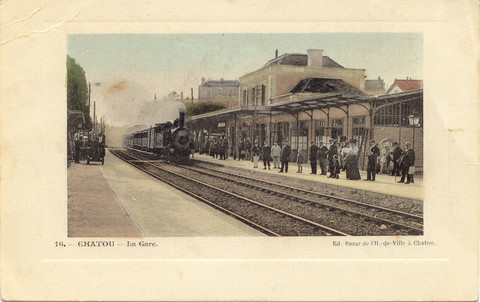 La gare - Le quai